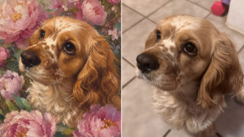 Dreamy-Pet-Bloom-Portrait